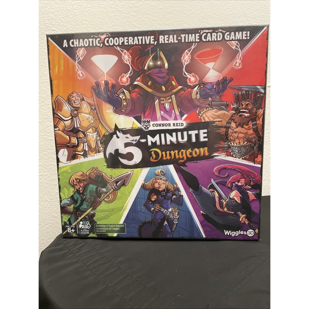 5 Minute Dungeon Cooperative Card Game Kids Family Gift Age 8+ Brand New Sealed